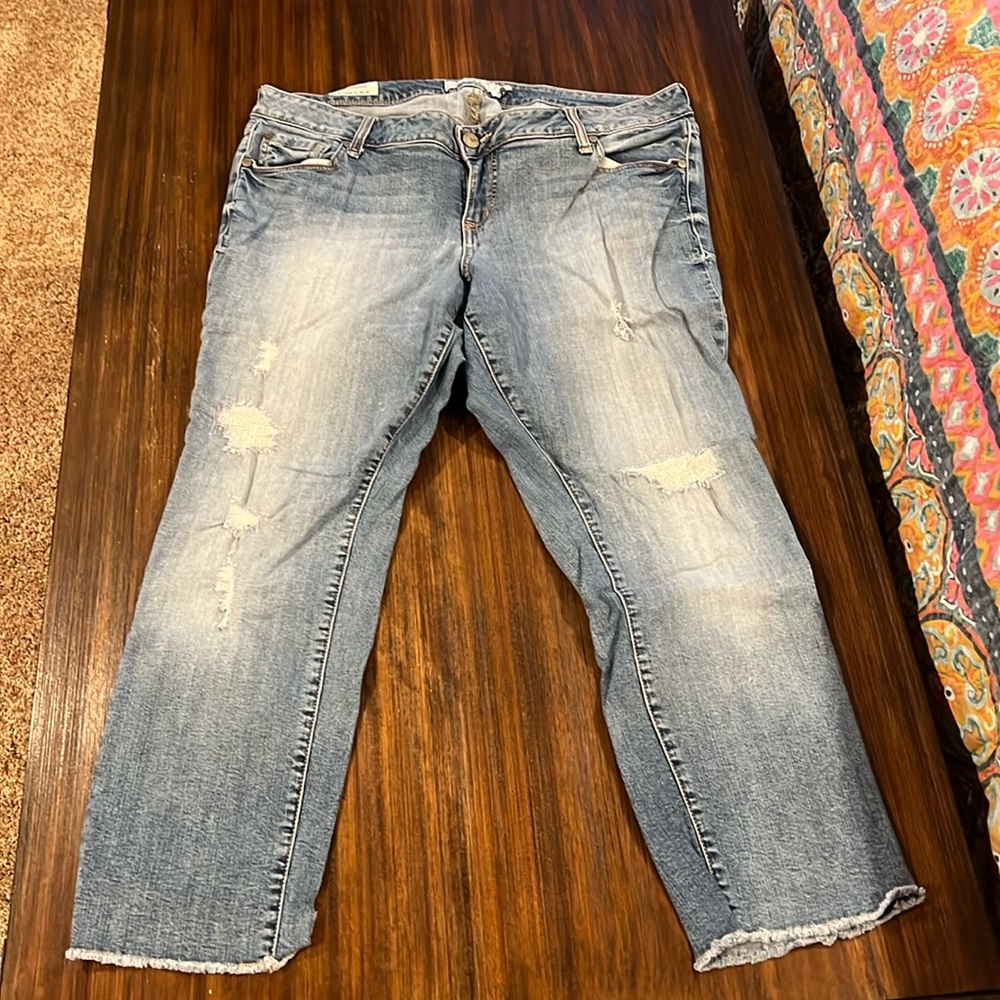 Torrid Boyfriend Ankle carpris/distressed
